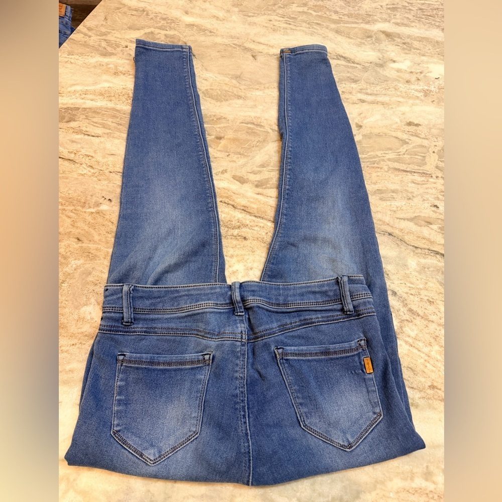 1822 Denim Women’s Skinny Jeans Size 29 Medium Wash Stretch Mid Rise - Picture 5 of 9